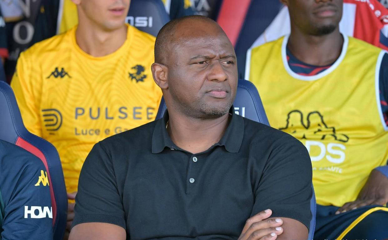 热那亚官方宣布维埃拉下课,进攻乏力,9轮难取一胜成意甲副班长